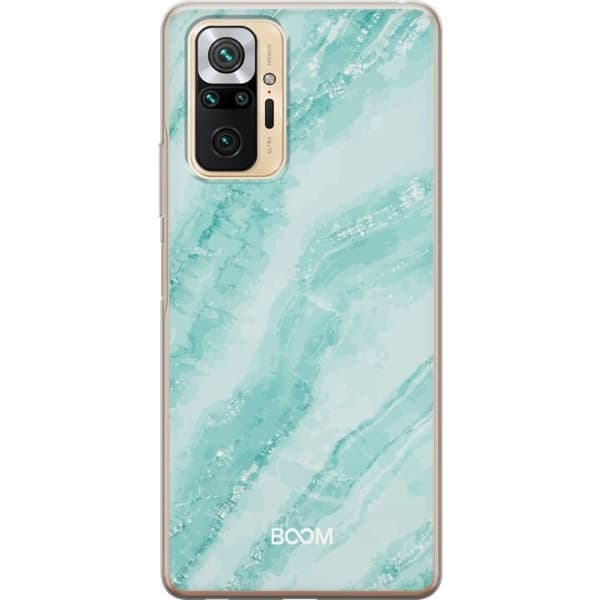 Mobilskal till Xiaomi Redmi Note 10 Pro med Mint Marble