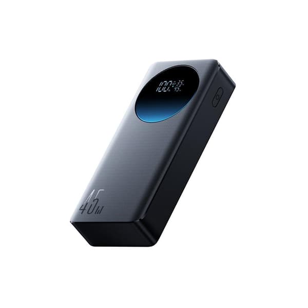 Joyroom Powerbank 20000 mAh 45W 2xUSB-A 2xUSB-C med Display - Sort