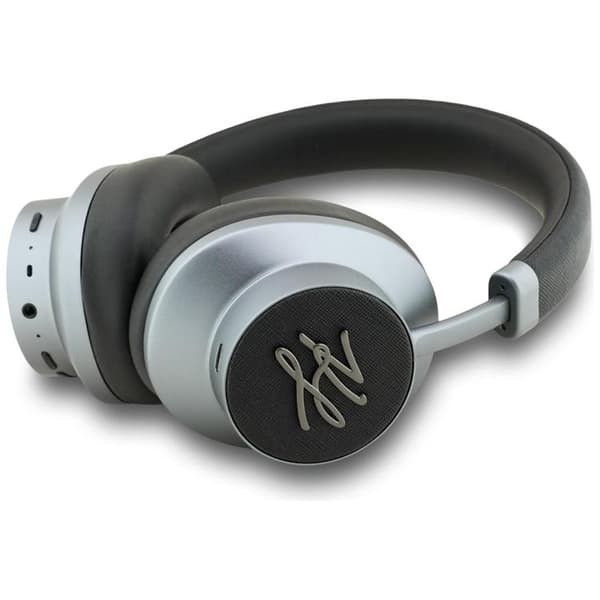 Karl Lagerfeld Over-Ear Hörlurar Bluetooth ANC Grained Initials - Svart