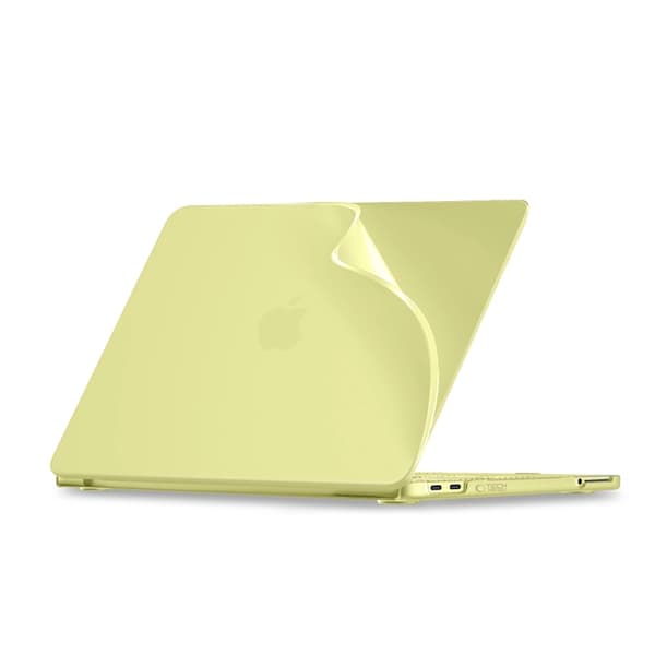 Tech-Protect Cover til Macbook Neo 13 (2026) Soft Shell - Matte Citrus