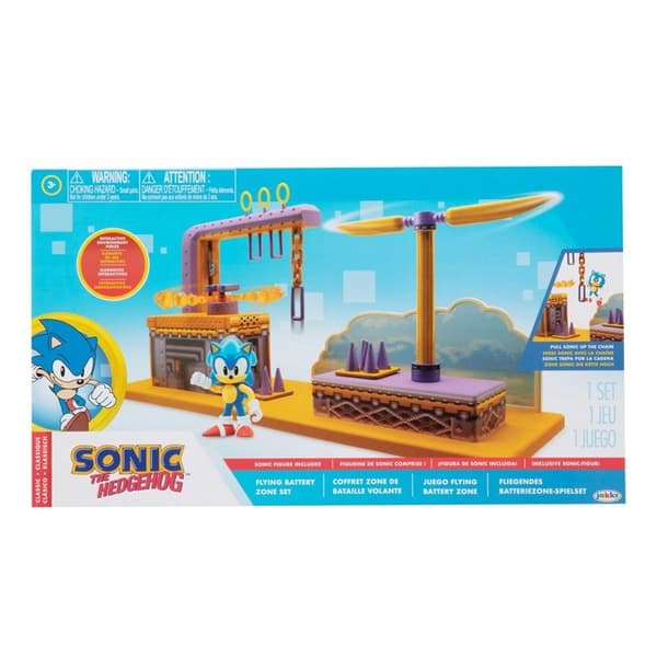 SONIC 2.5 tuuman leikkisetti Flying Battery Zone
