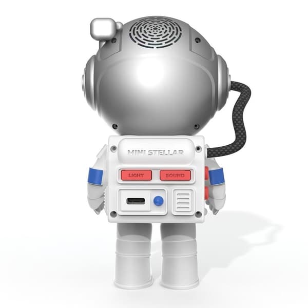 MOB Projektori Mini Stellar Light Space Valkoinen Astronautti