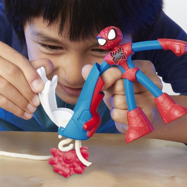 PLAY-DOH Marvel Spider-Man & Compound Thwip Squisher