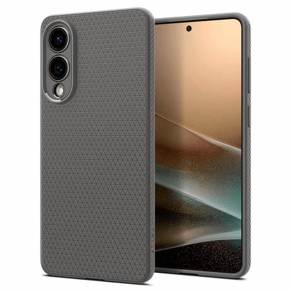 Spigen Telefontaske til Galaxy S25 Edge Liquid Air - Grå