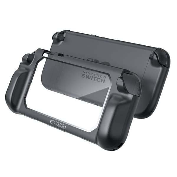 Tech-Protect Nintendo Switch 2 Skal Magmat - Svart/Clear