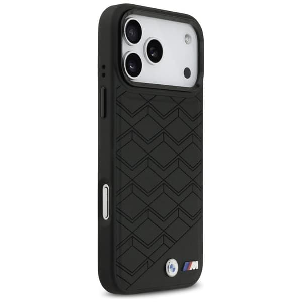 BMW telefontaske til iPhone 17 Pro Max MagSafe M Shape Logo - Sort