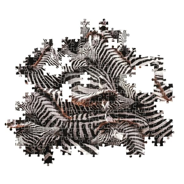 CLEMENTONI Pussel 1000 Pcs CB High Quality Collection Zebra