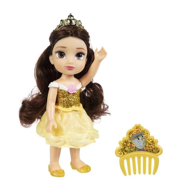 DISNEY Docka Petite Doll w/ Comb Belle 15cm