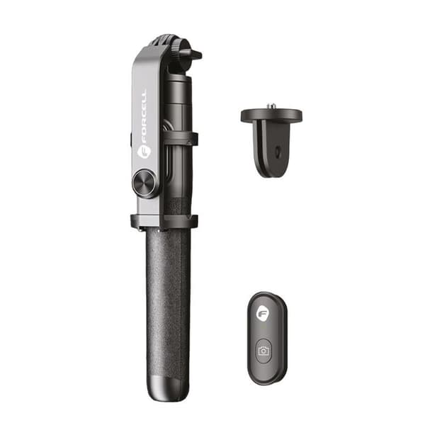 Forcell  Selfie Stick Tripod Bluetooth F-Grip - Svart