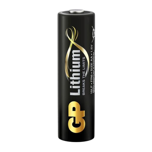 GP Batteri Lithium AA 1,5V 4-Pack