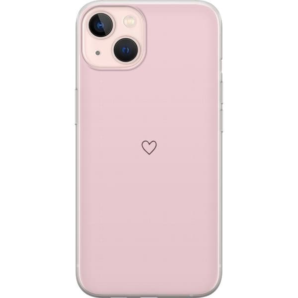 Telefontaske til Apple iPhone 13 mini med lille hjerte