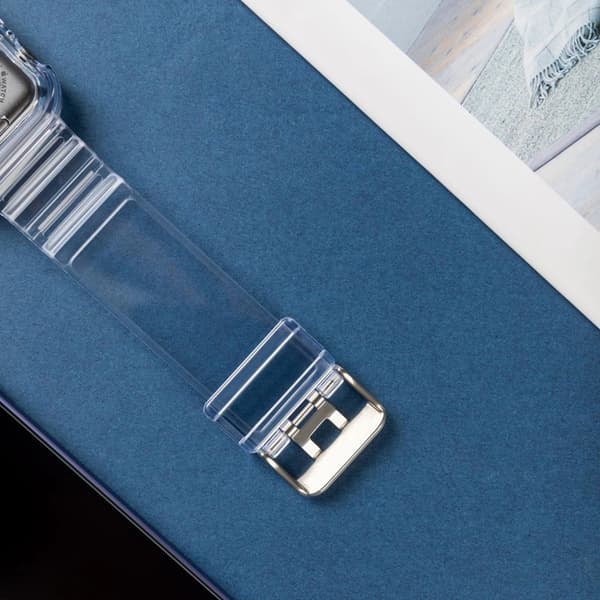 Apple Watch (40mm) Armband Silikon - Röd