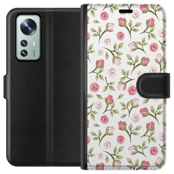 Pung Taske til Xiaomi 12 med Blomster