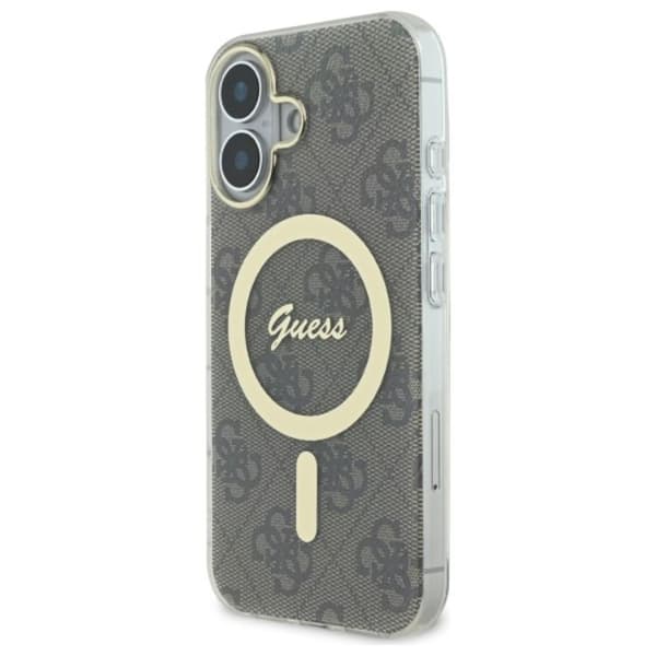 Guess Mobilskal till iPhone 16 Plus MagSafe IML 4G - Brun
