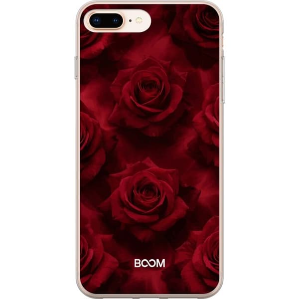 Mobilcover til Apple iPhone 8 Plus med Crimson Rose
