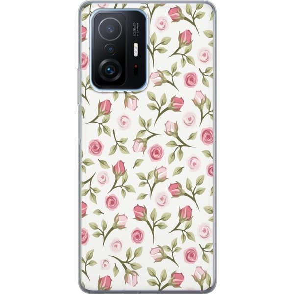 Telefontaske til Xiaomi 11T Pro med blomster