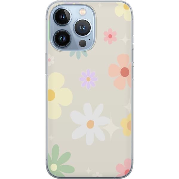 Apple iPhone 13 Pro Taske med Fejende Blomster