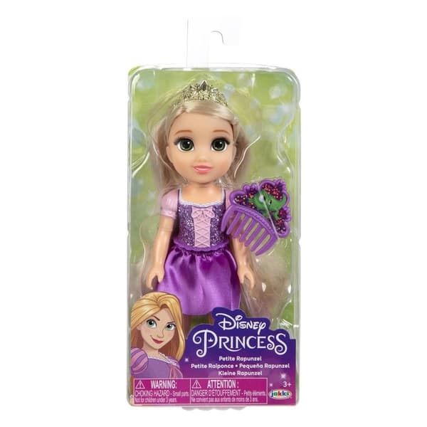 DISNEY Nukke Petite Doll w/ Comb Rapunzel 15cm