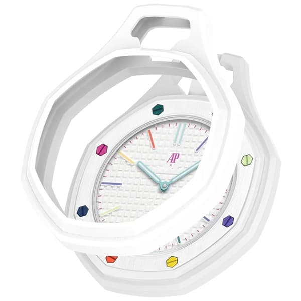 Swatch Royal Pop Silikonskal med Stötskydd - Vit