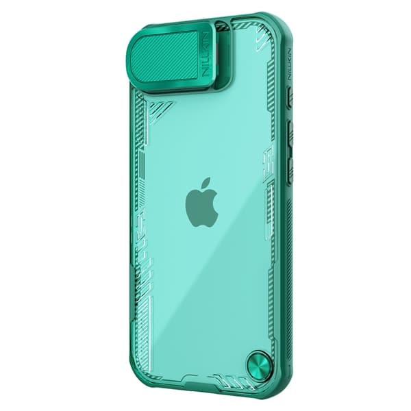 Nillkin Mobilskal till iPhone 16e Iceblade Prop med lins - Grön