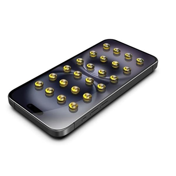 BOOM iPhone 15 Plus Härdat Glas Skärmskydd - 2 Pack