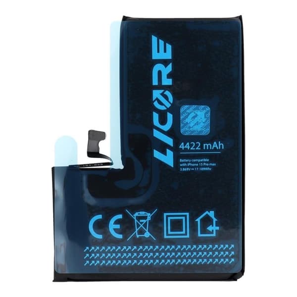 iPhone 15 Pro Max batteri 4422mAh LICORE
