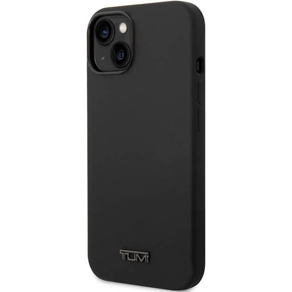 Tumi Telefontaske til iPhone 14 Plus/15 Plus MagSafe Flydende Silikone - Sort