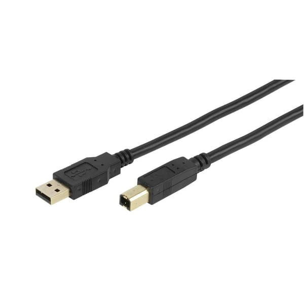 Vivanco Datakabel USB 2.0 A han -> B han 3m certificeret