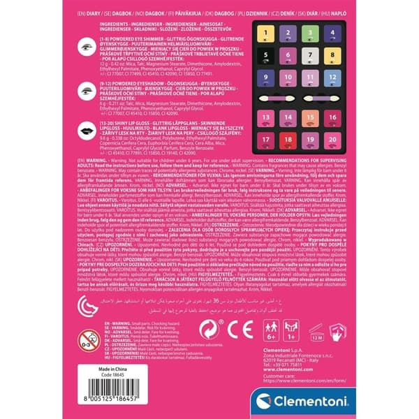 CLEMENTONI Crazy Chic Trousse Diary