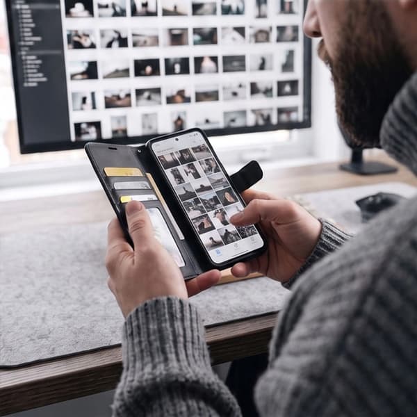 Tech-Protect Plånboksfodral För Google Pixel 11 Pro XL - Svart