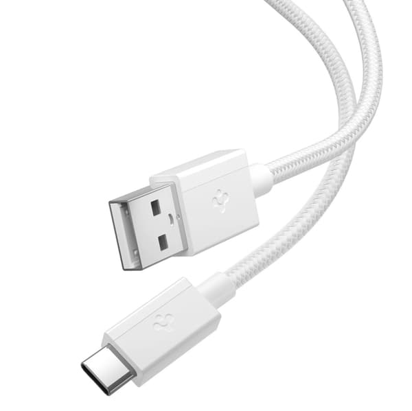 Spigen USB-A til USB-C Kabel EB6015AC Essential 1.5m 60W - Hvid