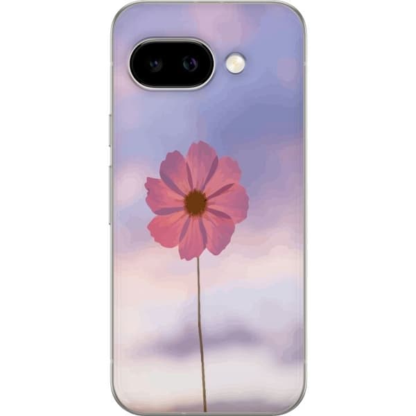 Mobilskal till Google Pixel 9a med Rosa blomma