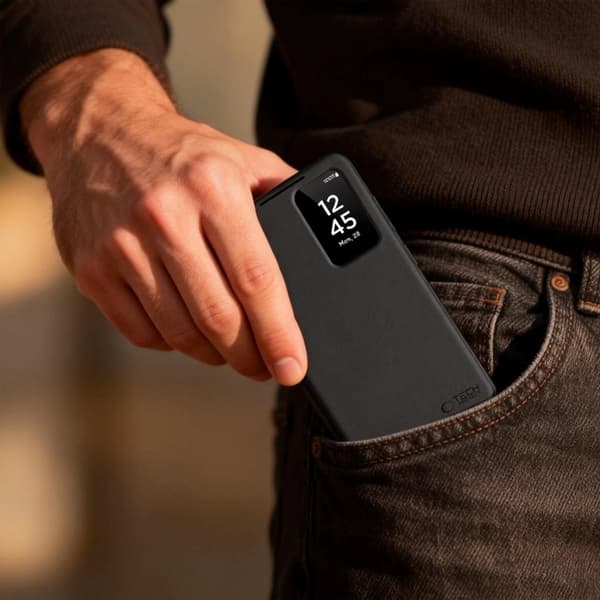 Tech-Protect Pung Taske Til Galaxy S26 Plus Smart - Mat Sort