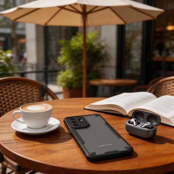 Tech-Protect Mobilcover Til Galaxy A57 5G Rugged Shield - Mat Sort