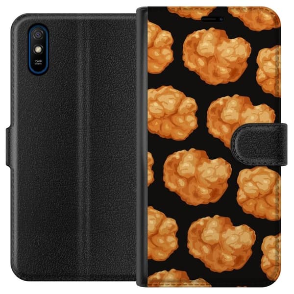 Plånboksfodral till Xiaomi Redmi 9A med Nuggets