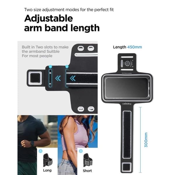 Spigen Armbånd Dynamic Shield A703 - Sort