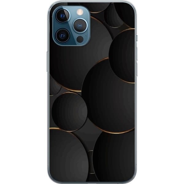 Telefontaske til Apple iPhone 12 Pro Max med luksus cirkler