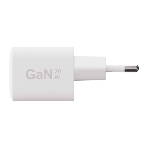 X2O 20W hemmaladdare USB-C GaN vit