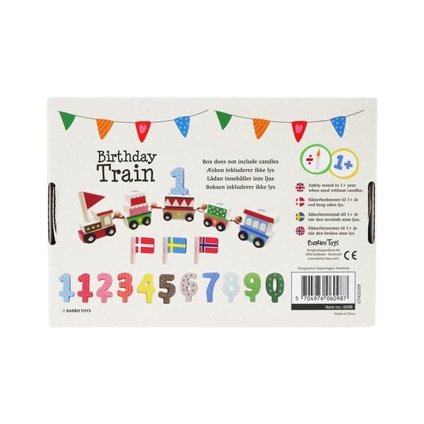 BARBO Birthday Train (Scandinavian)