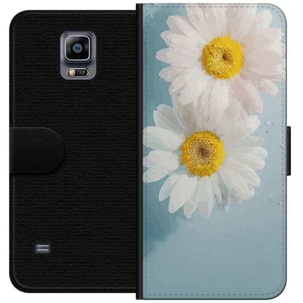 Plånboksfodral till Samsung Galaxy Note 4 med Sommarblommor