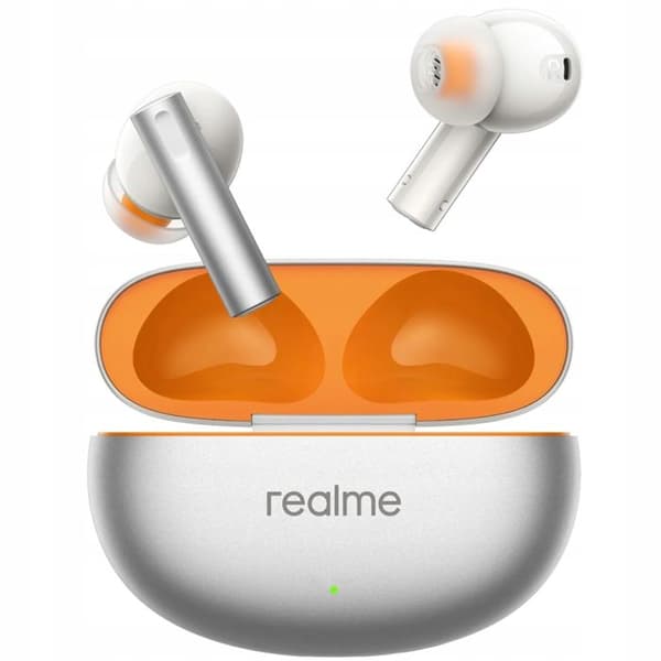 In-Ear Hörlurar - REALME - Buds Air 6 - Bluetooth - ANC - Silver
