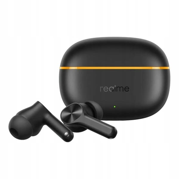 Trådløse hovedtelefoner - REALME - Buds T200 Lite - Sort volt - Bluetooth 5.4 - IPX4