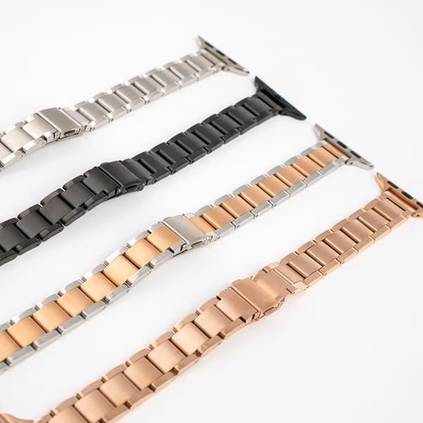 Lux Petite Sølv – Stålrem - Apple Watch Rem
