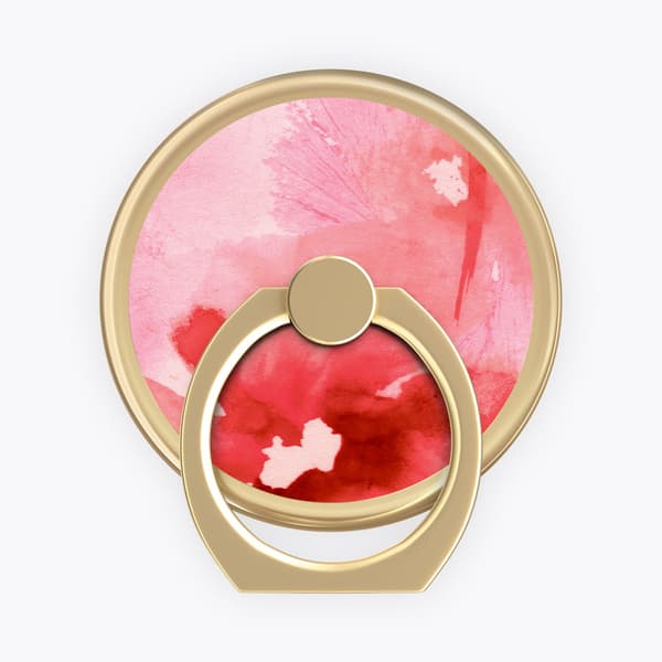 Magnet Ring Coral Blush Floral