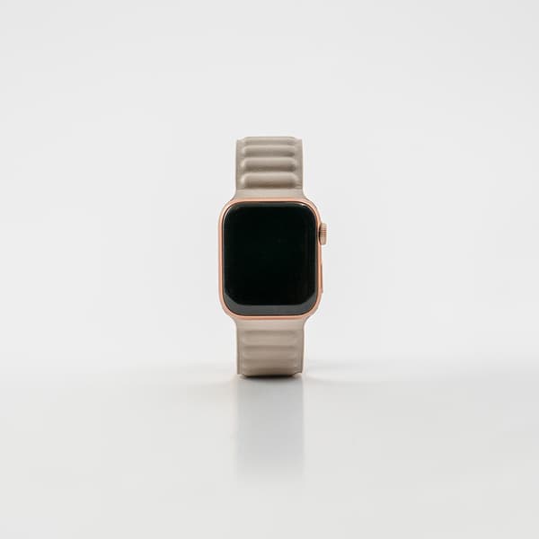 LæderWrap - Stone Beige Til Apple Watch - Apple Watch Rem