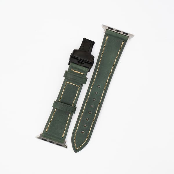 Læderrem - Treen Til Apple Watch - Apple Watch Rem
