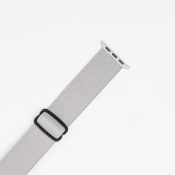 Nylonrem - Gray Til Apple Watch - Apple Watch Rem