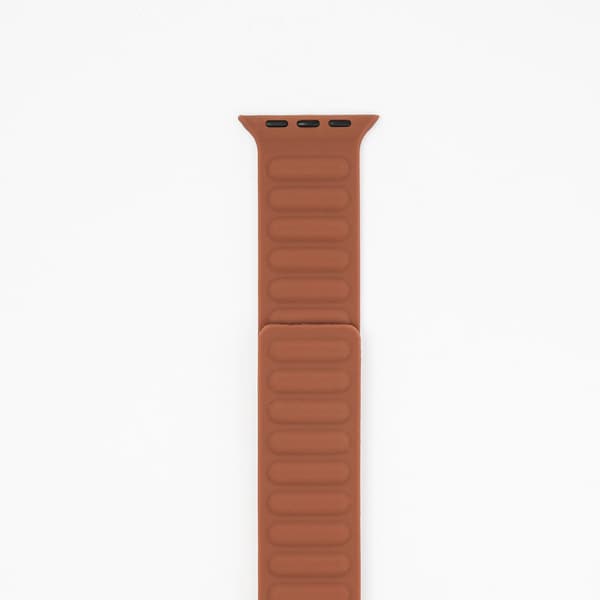 SilikoneMagnet - Saddle Brown Til Apple Watch - Apple Watch Rem