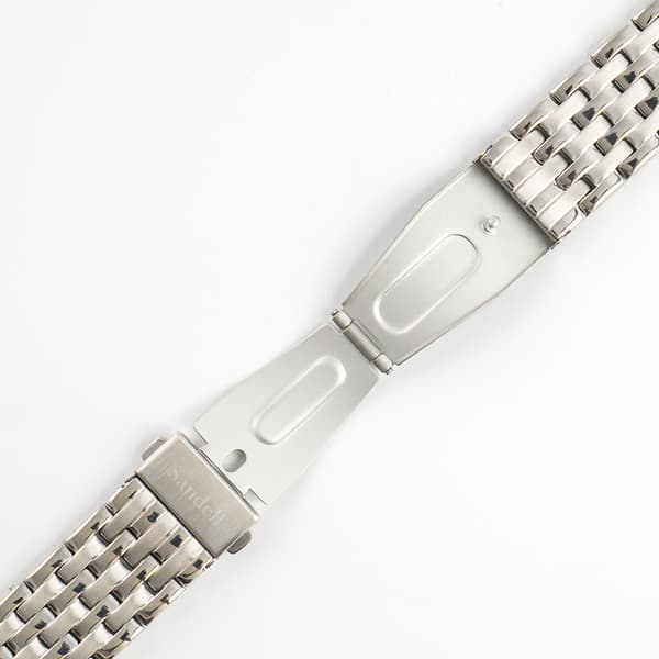 Majestic Sølv – Stålrem - Apple Watch Rem