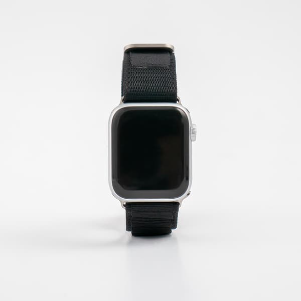 Nylonrem - Mili - Sort til Apple Watch - Apple Watch Rem